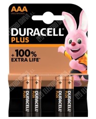 PILA DURACELL PLUS AAA LR03 BLISTER 8 UDS.