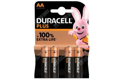 PILA DURACELL PLUS AA LR06 K4