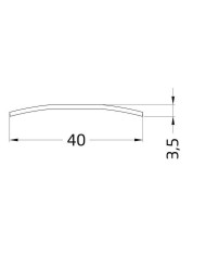 TAPAJUNTAS ADHESIVO MOQUETA AMIG PLATA 3-985 1128