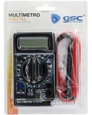 MULTIMETRO DIGITAL CON PUNTAS Y CABLE GSC