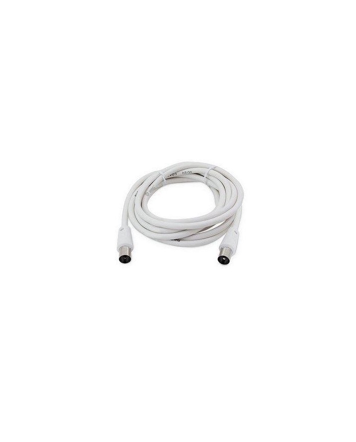 CABLE COAXIAL GSC 3C2V MACHO A HEMBRA BLANCO 2,5MTS.