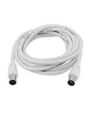 CABLE COAXIAL GSC 3C2V MACHO A HEMBRA BLANCO 1,5MTS.