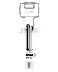 LLAVES BRUTO SEGURIDAD BEY-2D    LATON