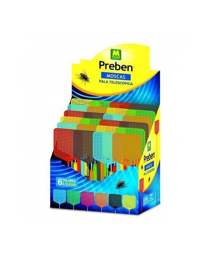 PALA MATAMOSCAS MASSO MANGO TELESCOPICO
