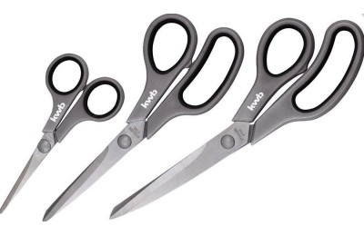 JUEGO 3 TIJERAS 140,210,250MM. INOXIDALBE KWB