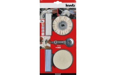 SET PARA PULIDO (5 PZAS.) KWB