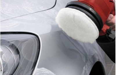 BONETE CON VELCRO KWB PARA PULIR 125 MM.