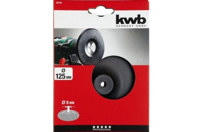 PLATO DE APOYO CAUCHO PARA TALADRO 125 MM. KWB