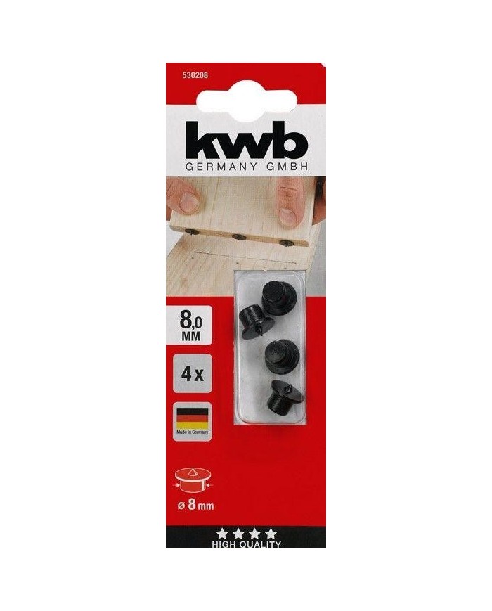 PUNTAS DE MARCAJE  8 MM. (4 UDS.) KWB