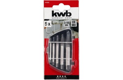 JUEGO SACATORNILLOS MACHO (5 PZAS.) KWB