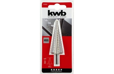 BROCA KWB ESCALONADA HSS 6-30 MM.