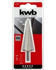 BROCA KWB ESCALONADA HSS 4-20 MM.