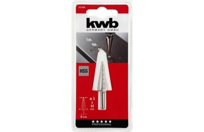 BROCA CONICA KWB HSS 3-14 MM.