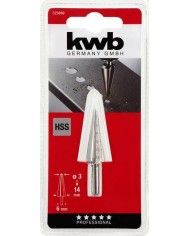 BROCA CONICA KWB HSS 3-14 MM.