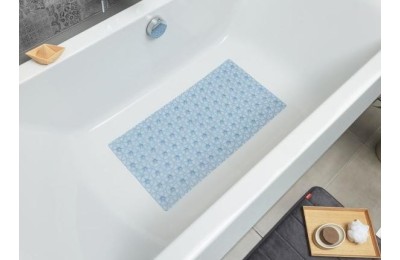 ALFOMBRA BAÑO DIAMOND AQUA 72X36CMS. TATAY