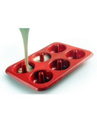 MOLDE SILICONA FLANERO IBILI 22CM.