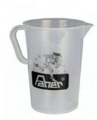 JARRA MEDIDORA ACIDOS 5 LTS. TRANSPARENTE