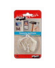 SOPORTE BRINOX 3 CLAVOS B50650H BOLSA 5UNID.