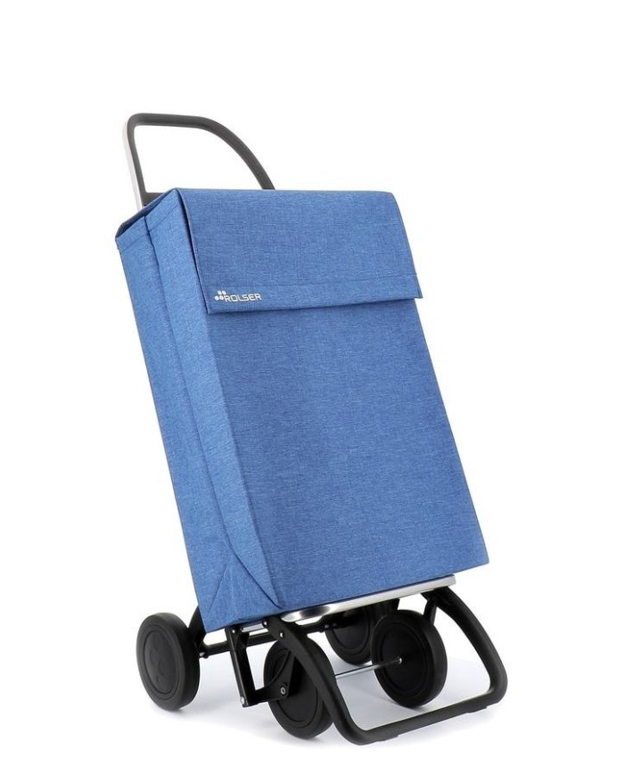 CARRO ROLSER JEAN TWEED 4 RUEDAS AZUL