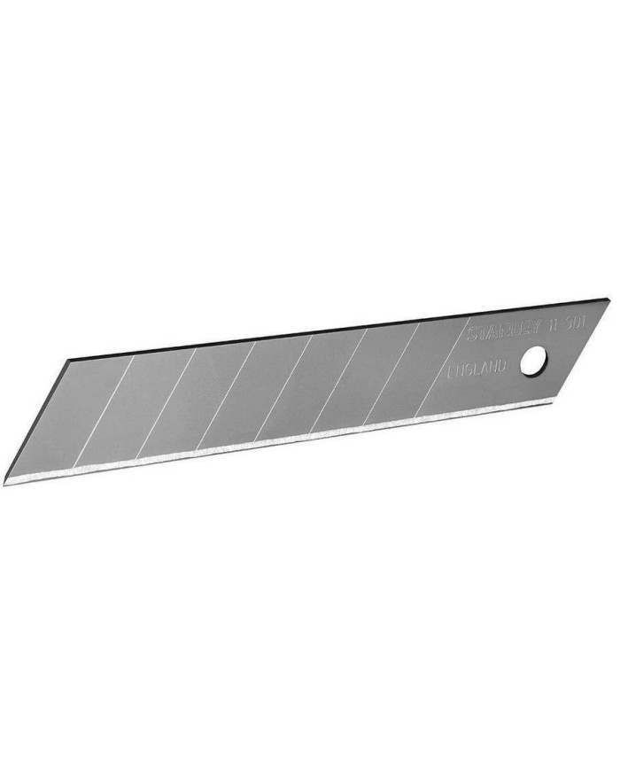 CUCHILLA-CUTTER STANLEY  18 MM.(CAJA 10UDS)           1-11-301