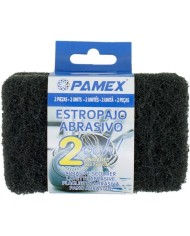 ESTROPAJO ACERO PAMEX 40 GRS. (P/2UDS.)