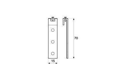 GANCHO COLGADOR ARMARIO (50U) MICEL