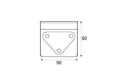 PLACA COLGADOR ARMARIO (50U) MICEL