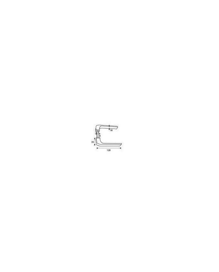 MANIVELA ALUMINIO 702 PLATA MICEL (JUEGO)