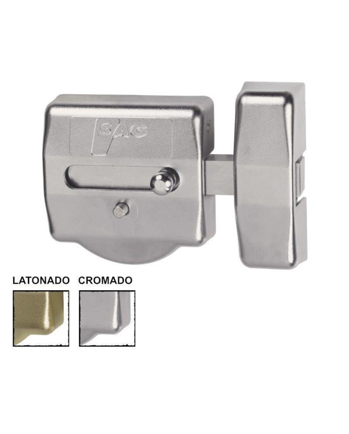 CERROJO SAG MOD.CSI (AACP0047) NIQ. SATINADO