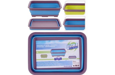 BARREÑO PLEGAB.ULTRACLEAN 8LT.37X27X12CM