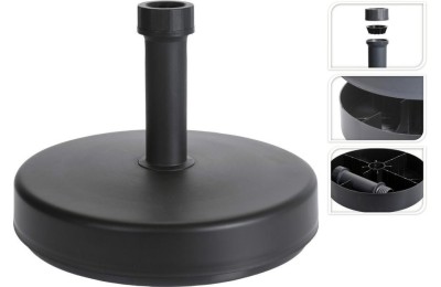 BASE SOMBRILLA RELLENABLE 25 KGS. GRIS