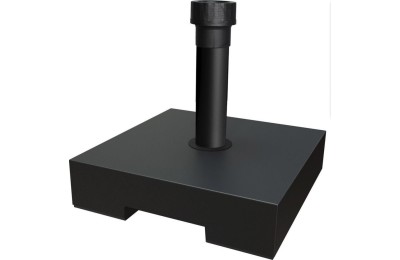 BASE SOMBRILLA MACIZA 30KGS. NEGRA