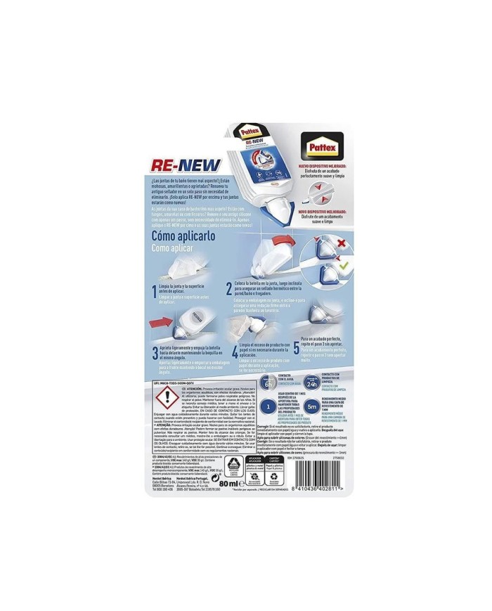APLICADOR JUNTAS RE-NEW 80 ML. PATTEX