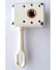 TOPE PLASTICO PERSIANA MARRON 40MM.