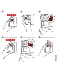 GUARDALLAVES COMBINACION 115X94X40MM. PARED THIRARD