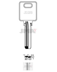 LLAVES BRUTO SEGURIDAD BEY-2D    LATON