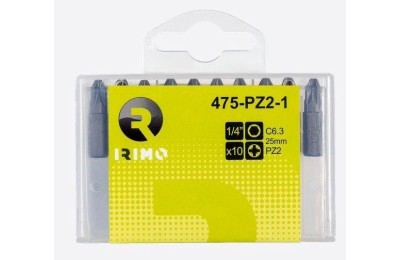 PUNTAS ATORNILLAR IRIMO PZ1 BLISTER 10 UND.