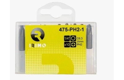 PUNTAS ATORNILLAR IRIMO PH1 BLISTER 10 UND.