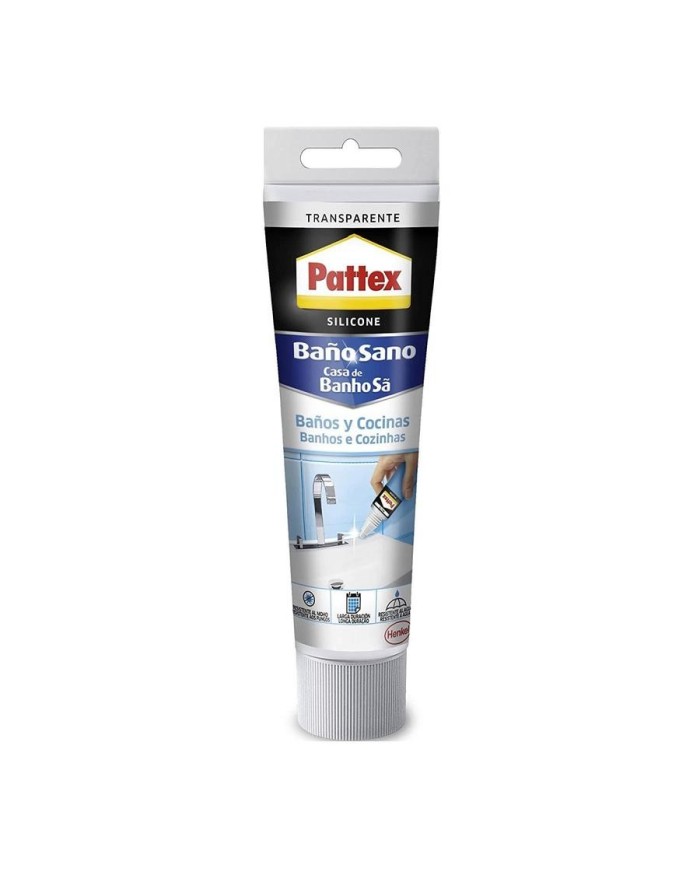 SILICONA BAÑO-COCINA 50ML. TRANSPARENTE PATTEX