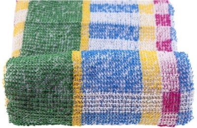 PAÑO RIZO CUADROS 50X50CMS.  12UDS.