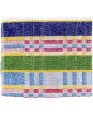 PAÑO RIZO CUADROS 50X50CMS.  12UDS.