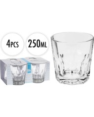 SET VASOS DE CRISTAL EXCELLENTH 180ML. 4UDS. YE6000130
