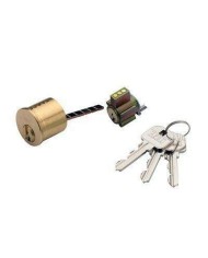 CILINDRO YALE LATONADO 125-R J60