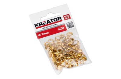 OJALES LATONADO KREATOR 7MM. (100UDS) KRT616105