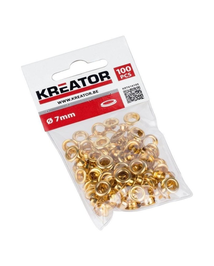 OJALES LATONADO KREATOR 7MM. (100UDS) KRT616105