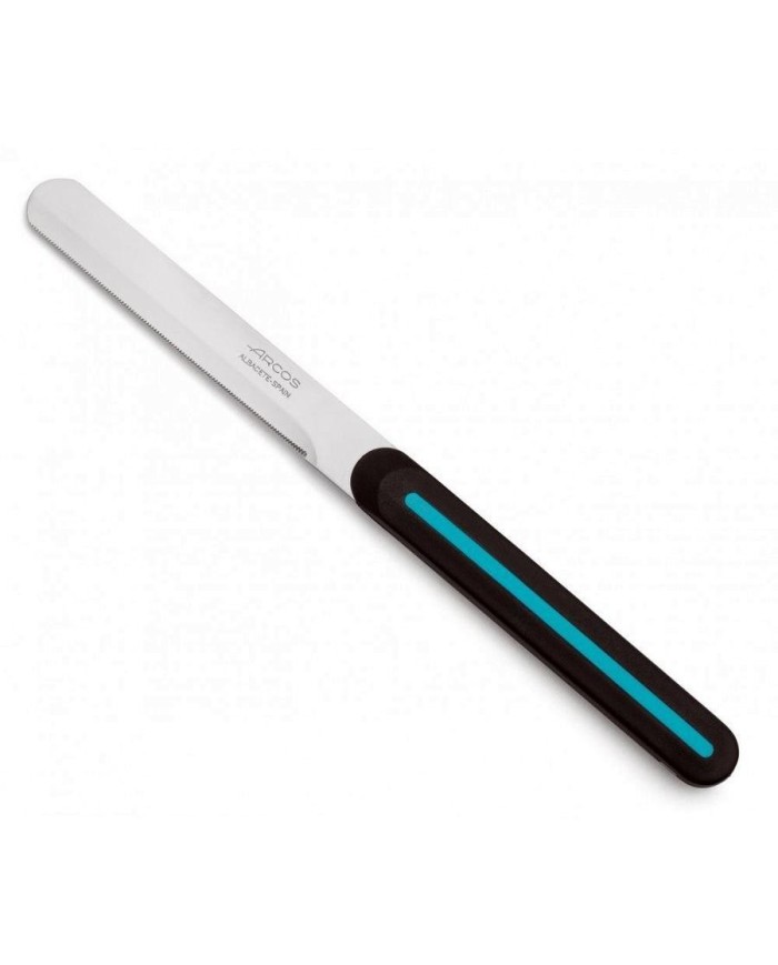 CUCHILLO ARCOS MESA NEGRO/AZUL 373632 100 MM. 373632