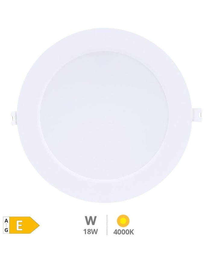 LED DOWN CIRCULAR EMPOTRAR GSC 18W 4200K BLANCO 21 CMS.