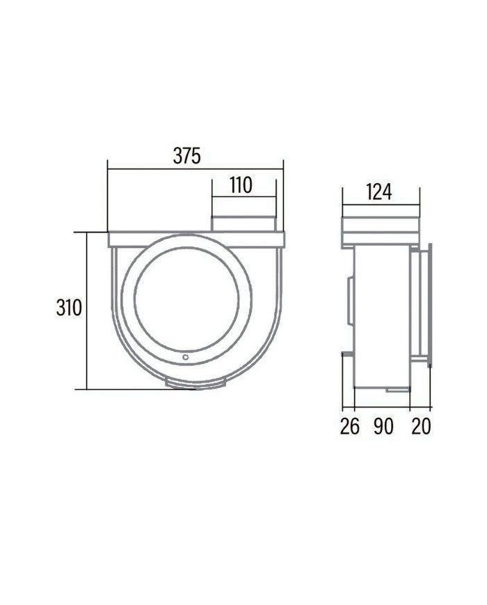 EXTRACTOR CATA DE HUMO COCINA MODELO GS-600