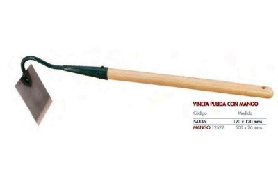 MANGO VINETA PULIDA 500X26MM. FC. 12522