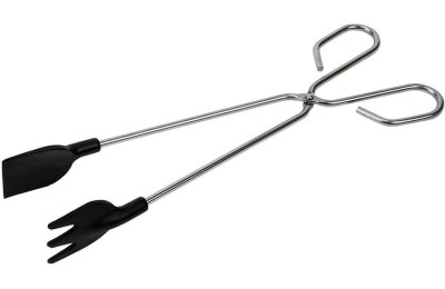 TENACILLA CARNE INOXIDABLE 35CM CON PALA NYLON